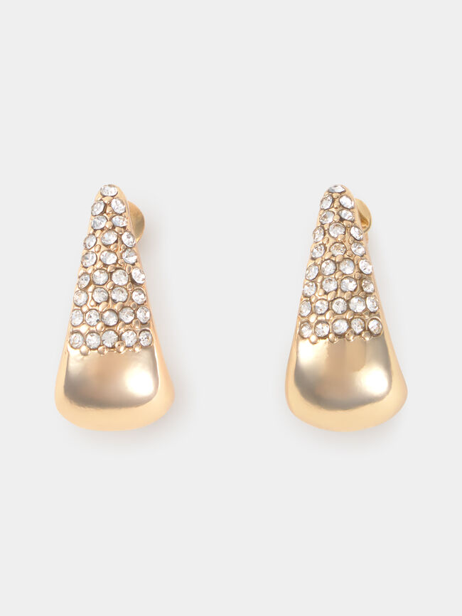 PENDIENTES DORADOS BRILLO Oro