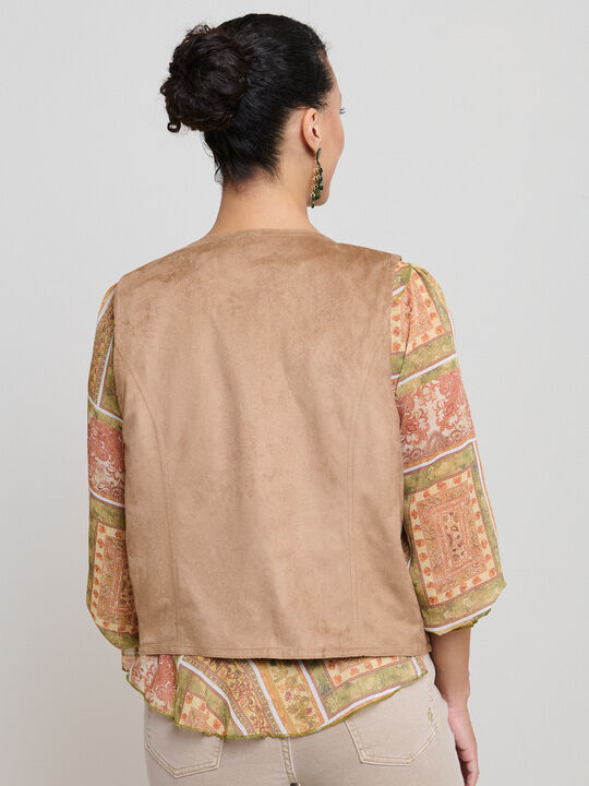 CHALECO ANTELINA Camel image number null
