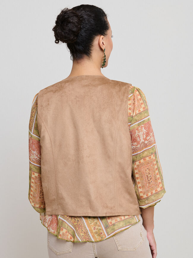CHALECO ANTELINA Camel
