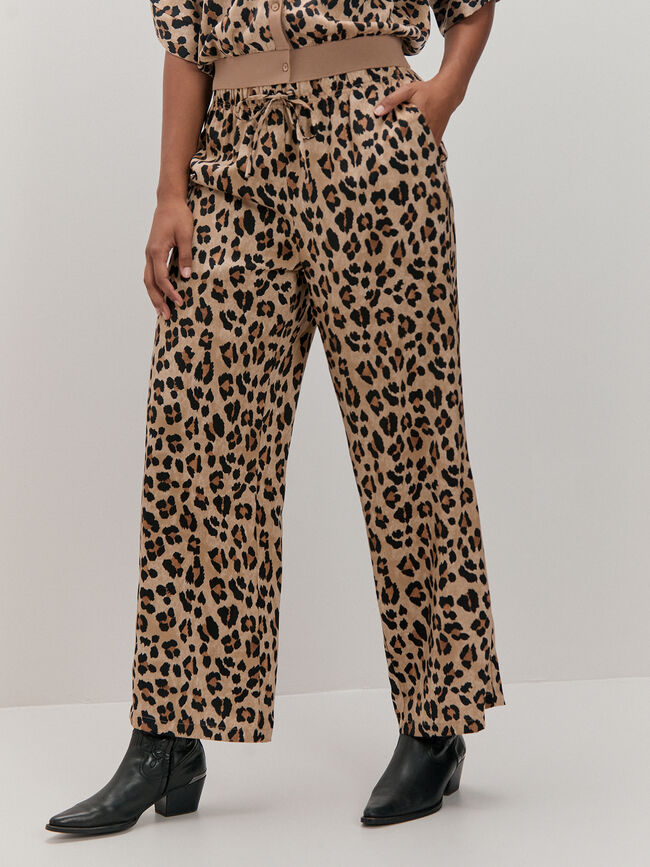PANTALON FLUIDO Negro