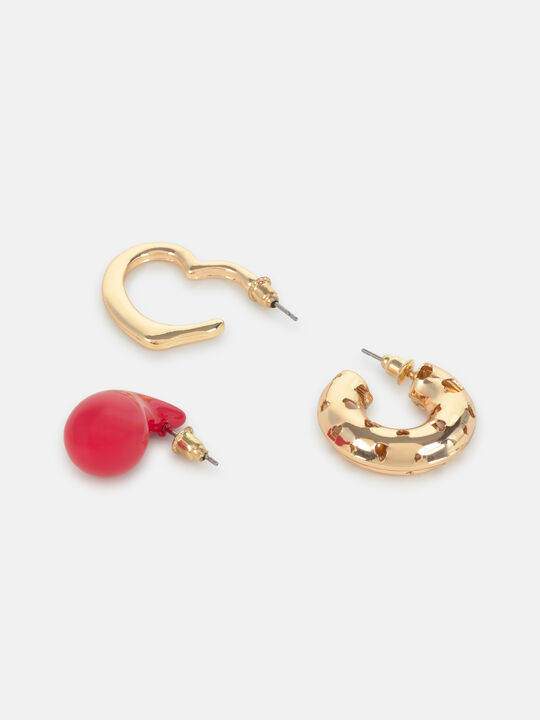 PACK MEDIO CORAZONES Oro image number null