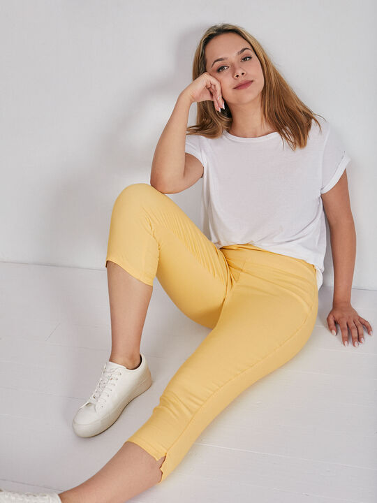 JEGGING CAPRI Amarillo Pastel image number null