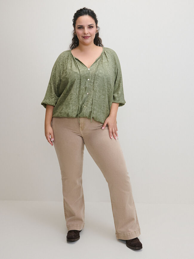 BLUSA DETALLE Kaki