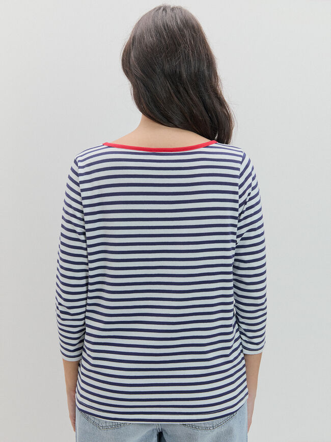 CAMISETA RAYAS CORAZ&Oacute;N Rayas 1