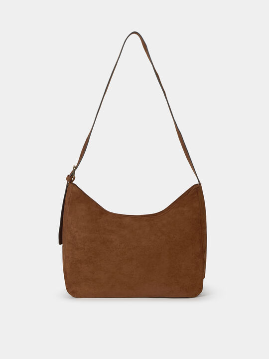 BOLSO HOBO ANTE Rojo Barro image number null