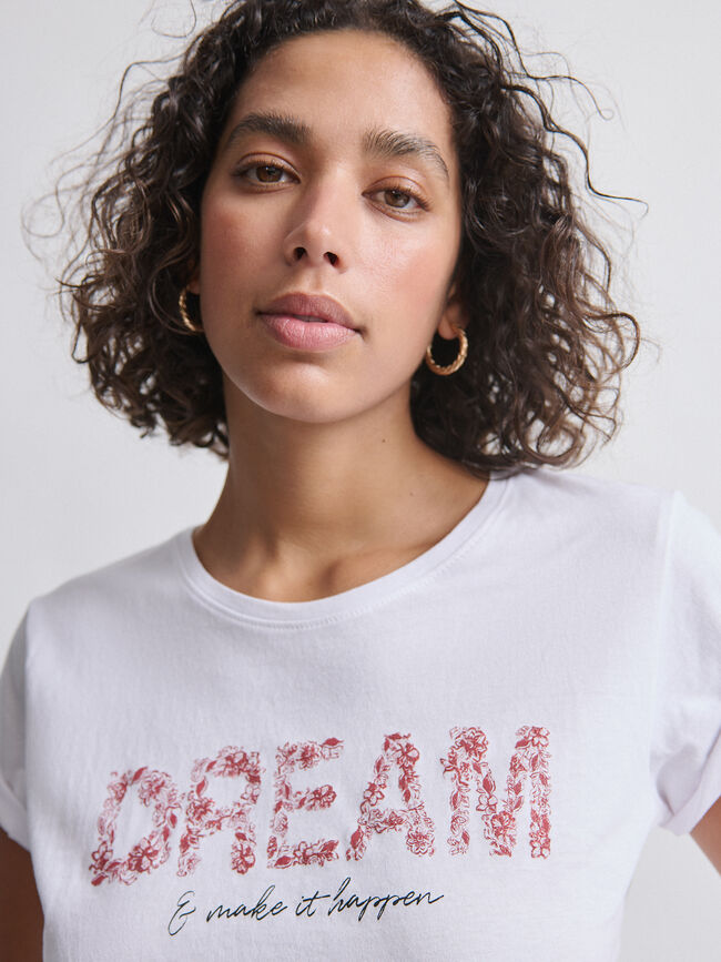 CAMISETA POSICIONAL DREAMS Blanco Optico