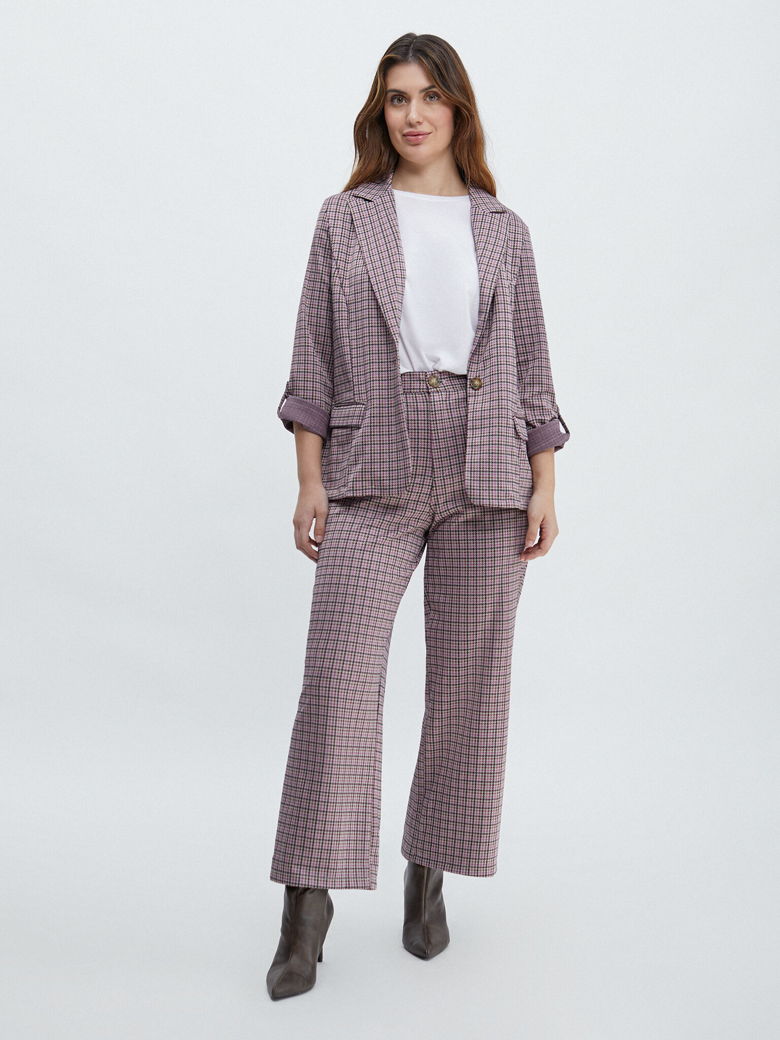 Americana traje cuadros ENCUENTROMODA ENCUENTRO