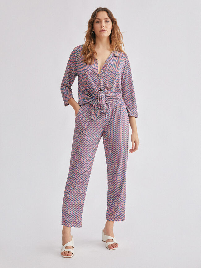 Camisa Rosa Oscuro