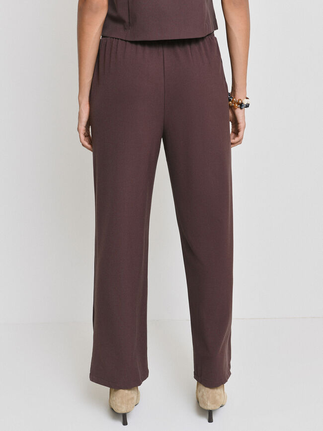 PANTAL&Oacute;N PALAZZO Marron