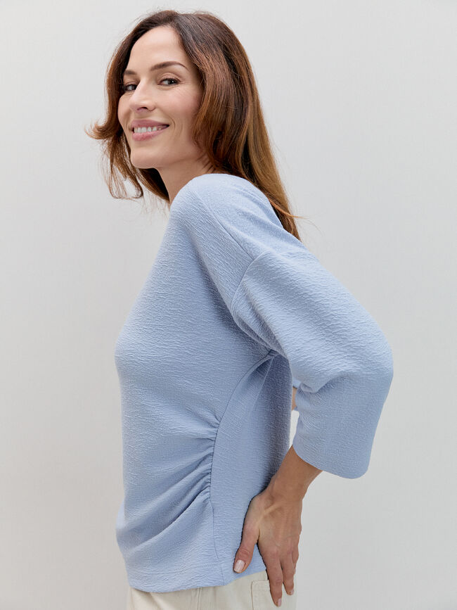 JERSEY TEXTURA Azul Chambray