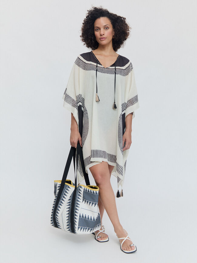 KAFTAN ETNICO Crudo