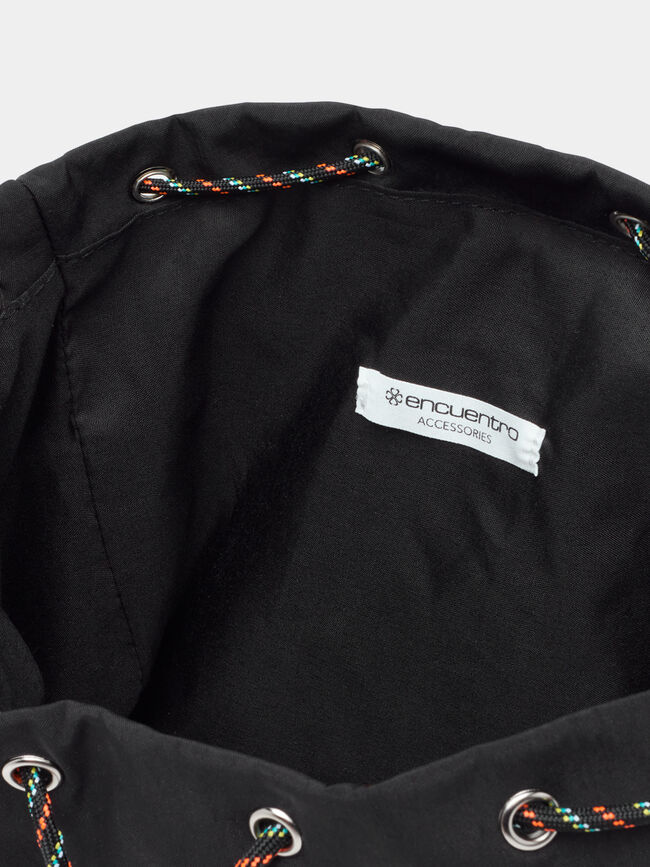 Mochila Nylon Negro