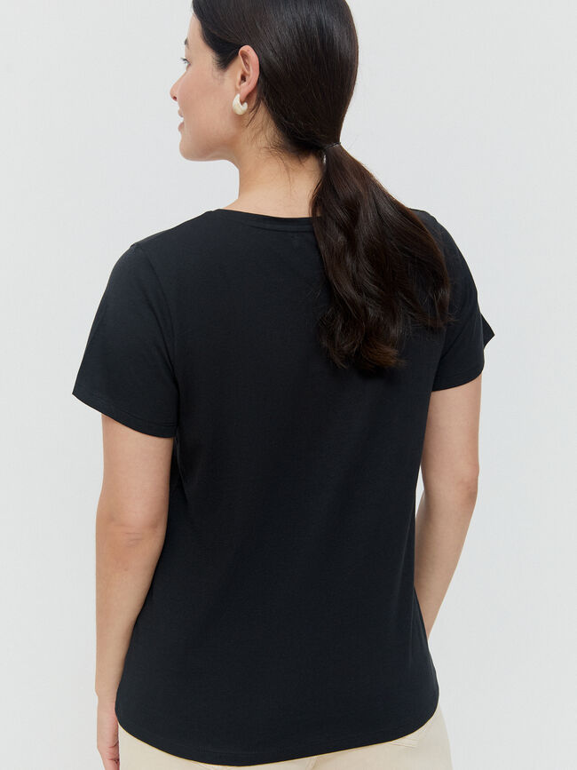 CAMISETA POSICIONAL ANIMAL Negro