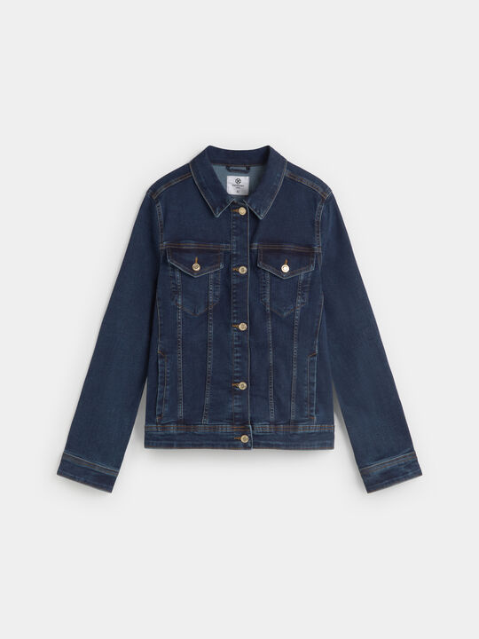 CAZADORA VAQUERA B&Aacute;SICA Rinse Wash image number null