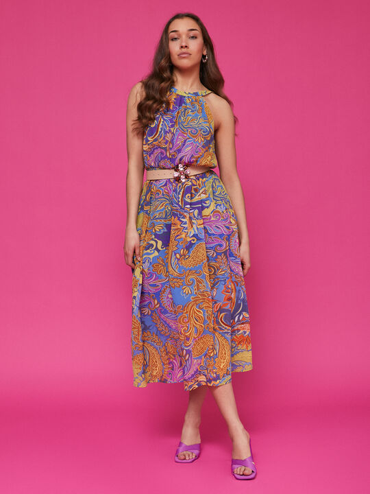 Vestido halter Azulon image number null