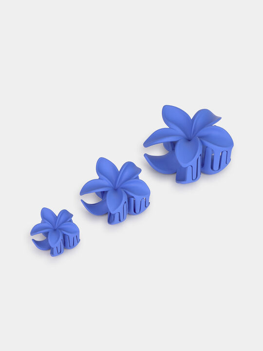 PINZA PELO FLOR Cobalto image number null