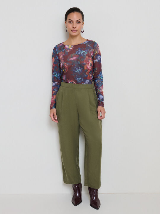 PANTALON BARREL Bosque image number null