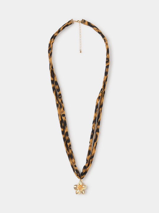 COLLAR ANIMAL PRINT Oro image number null