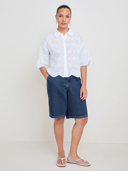 BERMUDA ANCHA Dark blue image number null