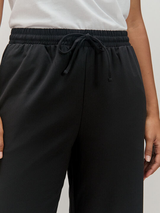 PANTALÓN PALAZZO Negro image number null