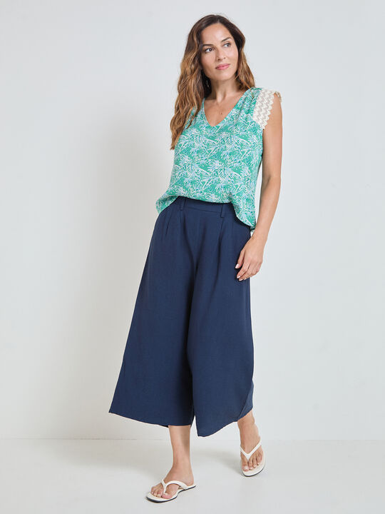 CULOTTE GOMA ESPALDA Azul Marino image number null