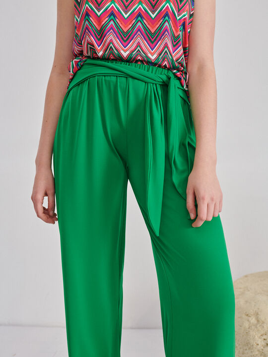 PANTALON LAZO Verde image number null