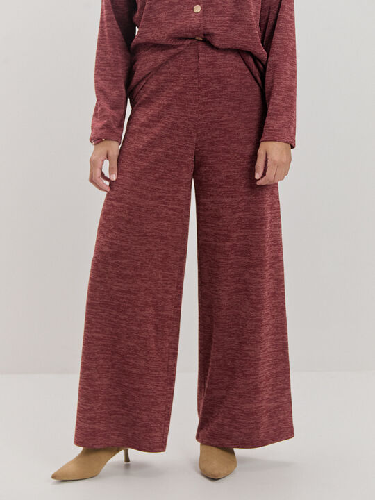 PANTALON DETALLE JASPEADO Teja image number null