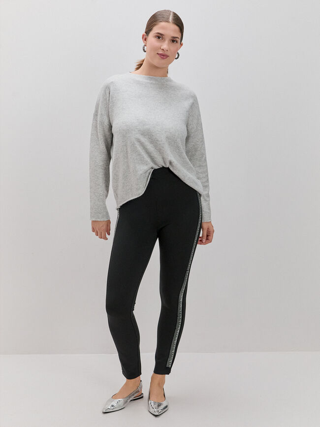LEGGING DETALLE LATERAL Negro