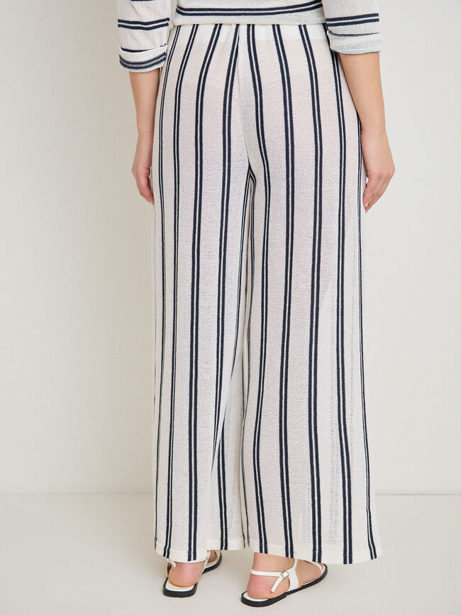 PANTAL&Oacute;N CU&SEW RAYAS Azul Marino