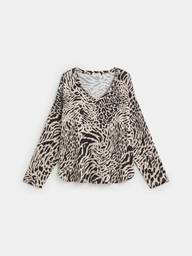 CAMISETA MANGA LARGA Estampado 1