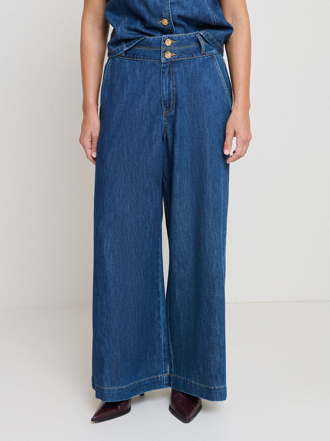 VAQUERO FLUIDO Dark blue