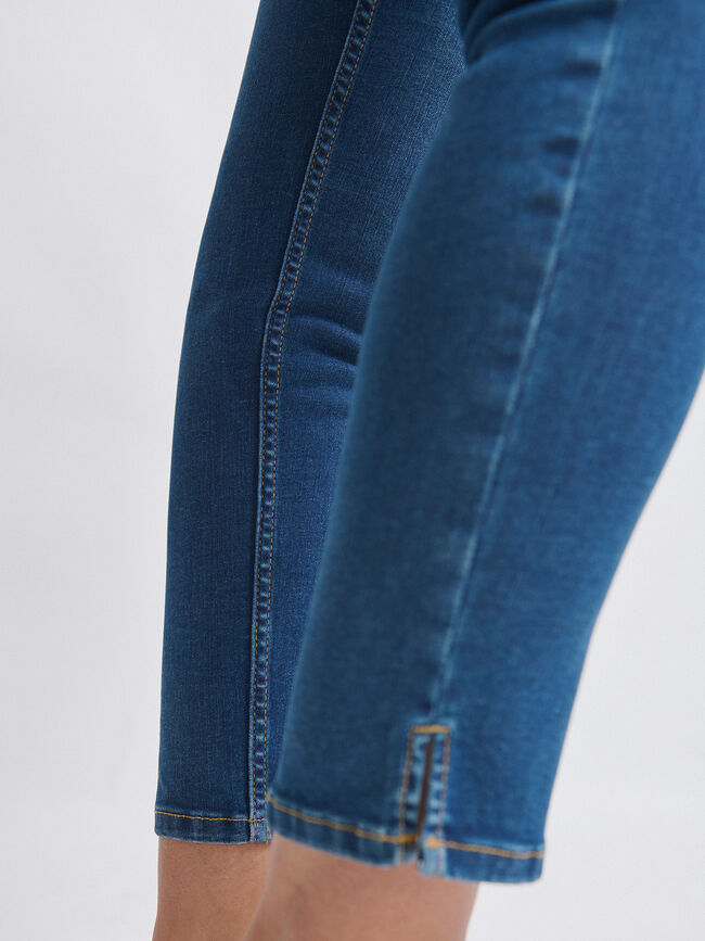 VAQUERO PITILLO CROP Dark blue