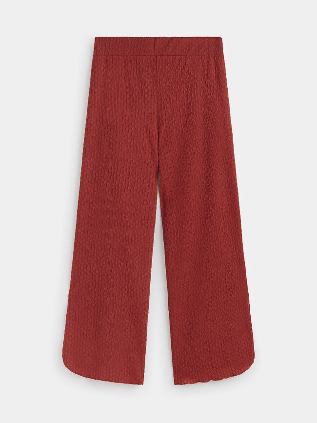 Pantalon bajo redondeado Azafran 2