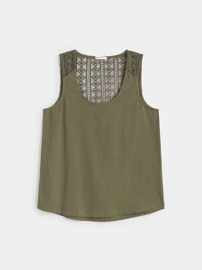 TOP CANSESU verde militar