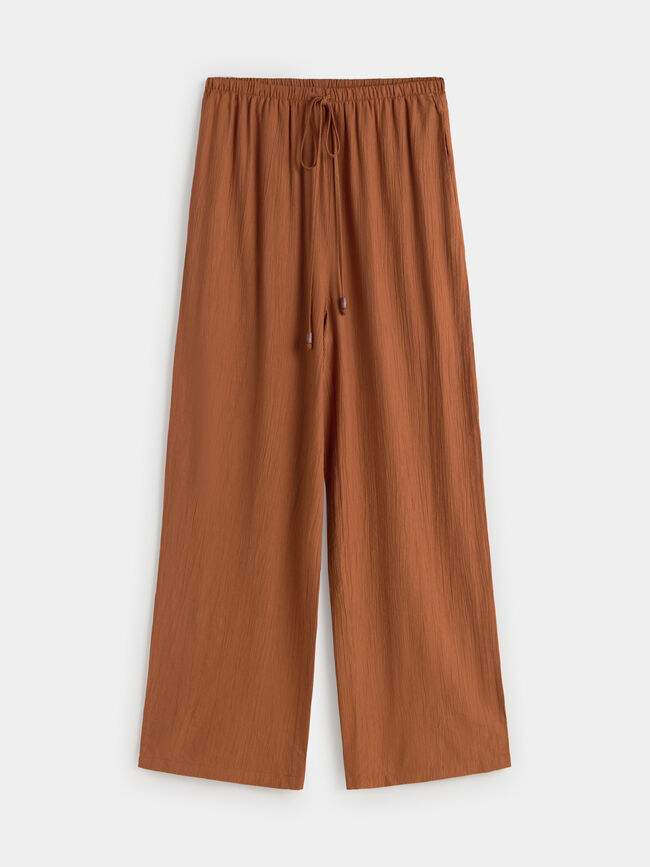 PANTALÓN RÚSTICO BOLSILLOS Tierra tostado