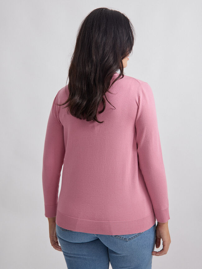 JERSEY CUELLO PERKINS Rosa Medio