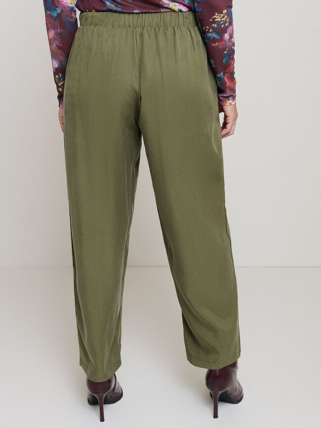PANTALON BARREL Bosque