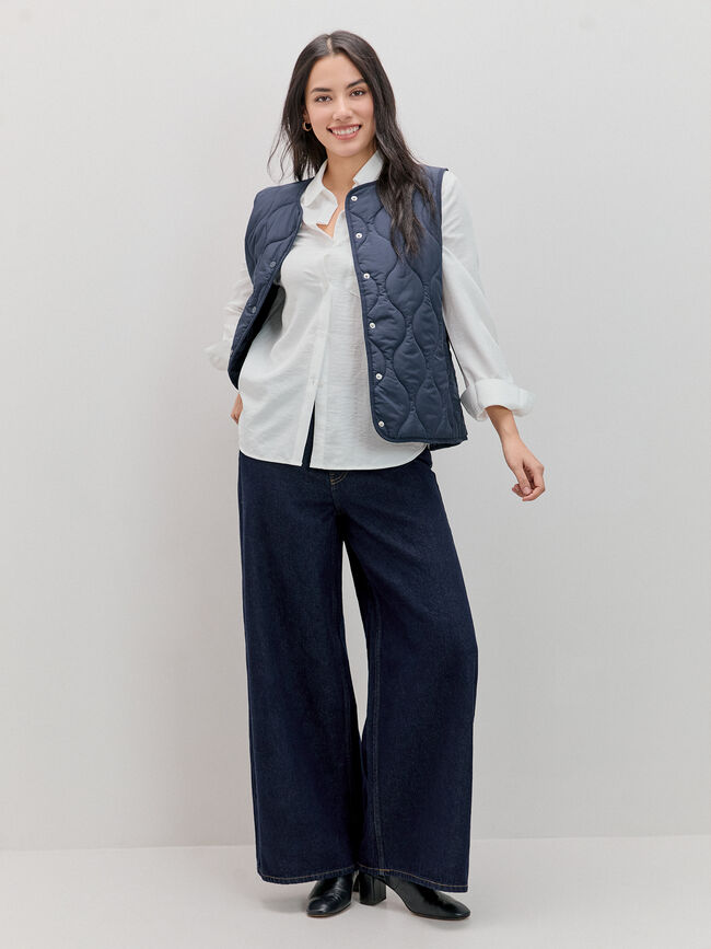 CHALECO ACOLCHADO Azul Marino