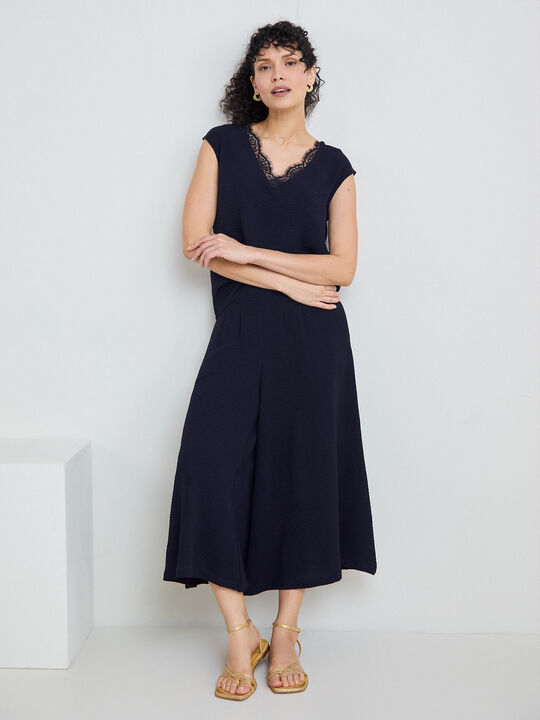 PANTAL&Oacute;N CULOTE Azul Marino image number null