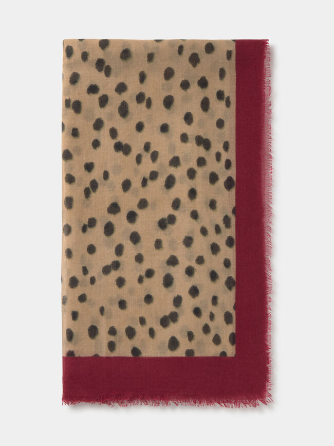 PA&Ntilde;UELO ANIMAL PRINT kakhi Oliva