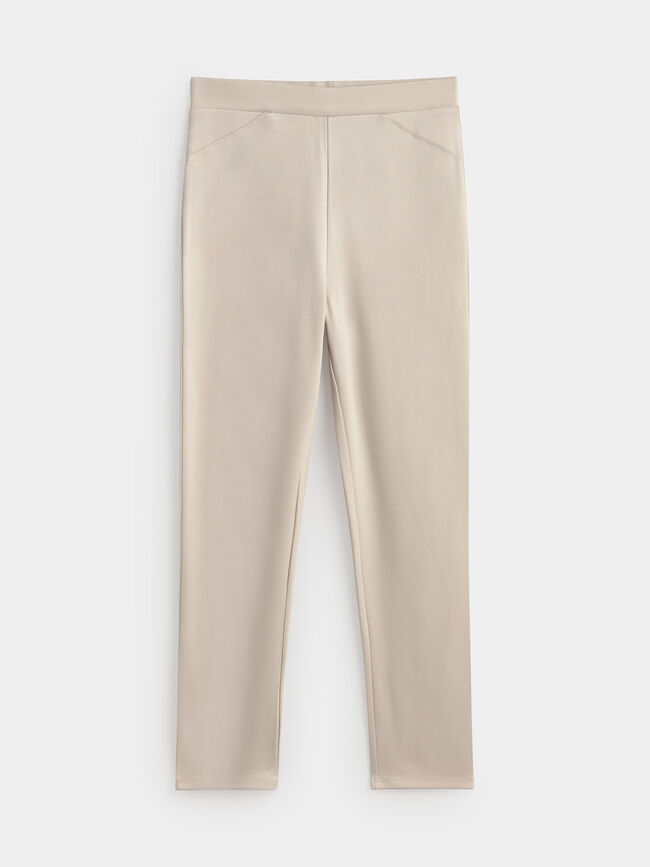 LEGGING PUNTO ROMA Crudo