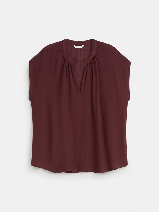 Blusa rústica Vino image number null