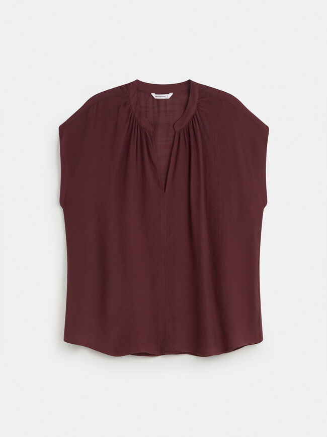 Blusa rústica Vino