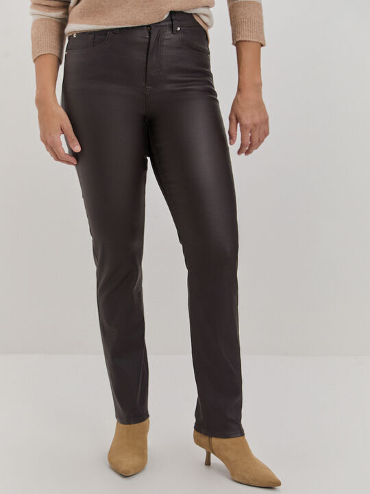 PITILLO ENCERADO CONFORT Marron Oscuro image number null