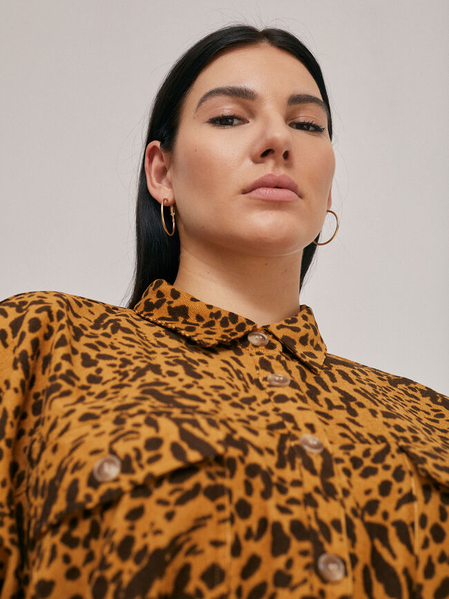 Camisa estampado animal Estampado 1