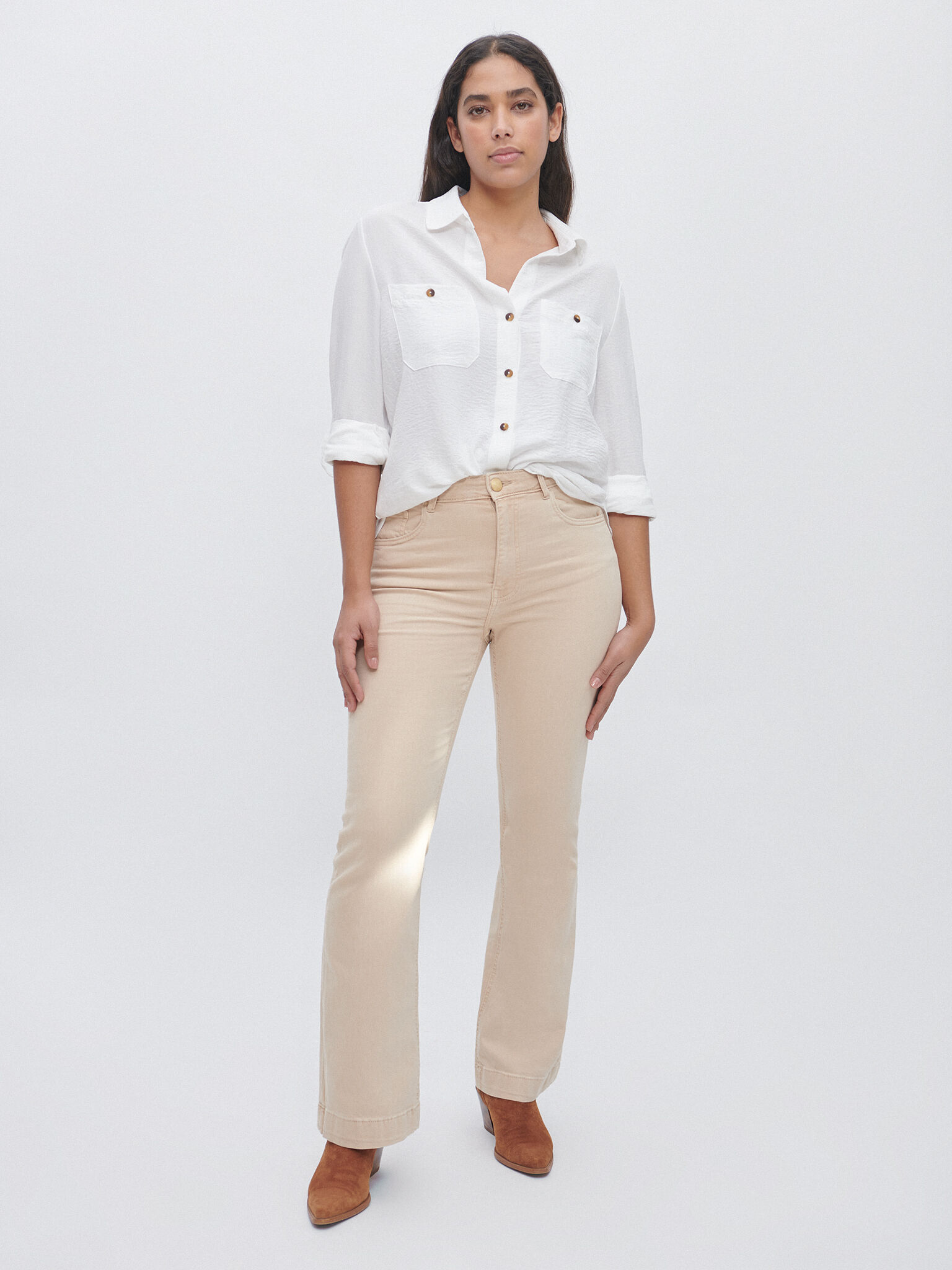 CAMISA B SICA BOLSILLOS ENCUENTROMODA ENCUENTRO