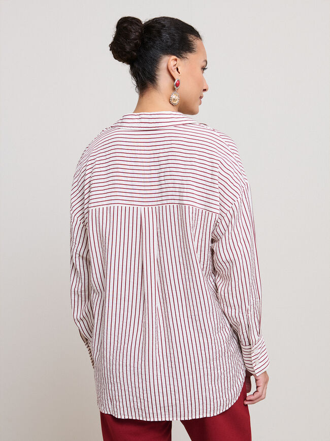 CAMISA RAYA ML BROWNIE