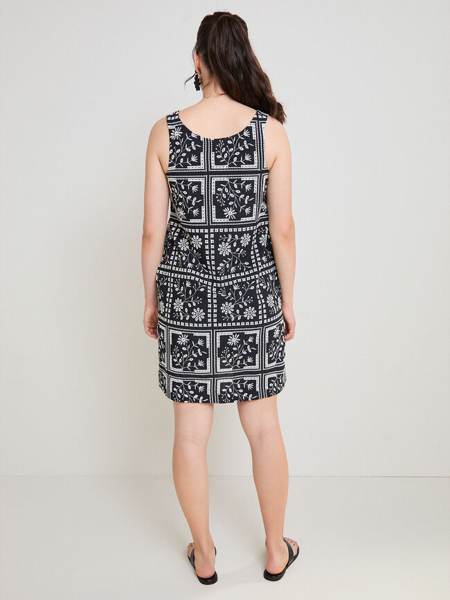 vestido corto Negro