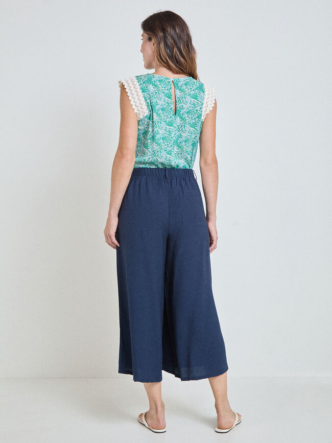 CULOTTE GOMA ESPALDA Azul Marino