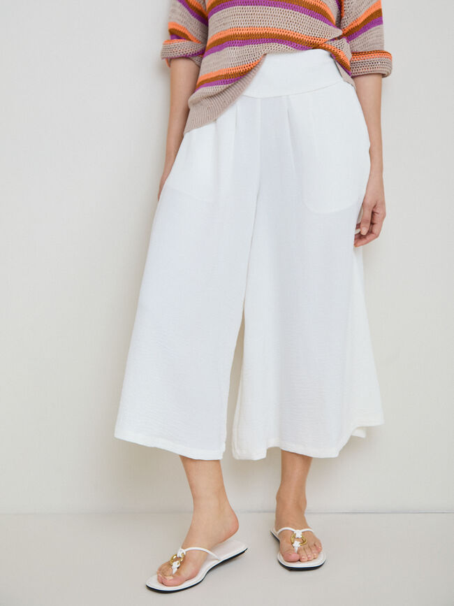 PANTAL&Oacute;N CULOTE Blanco Optico